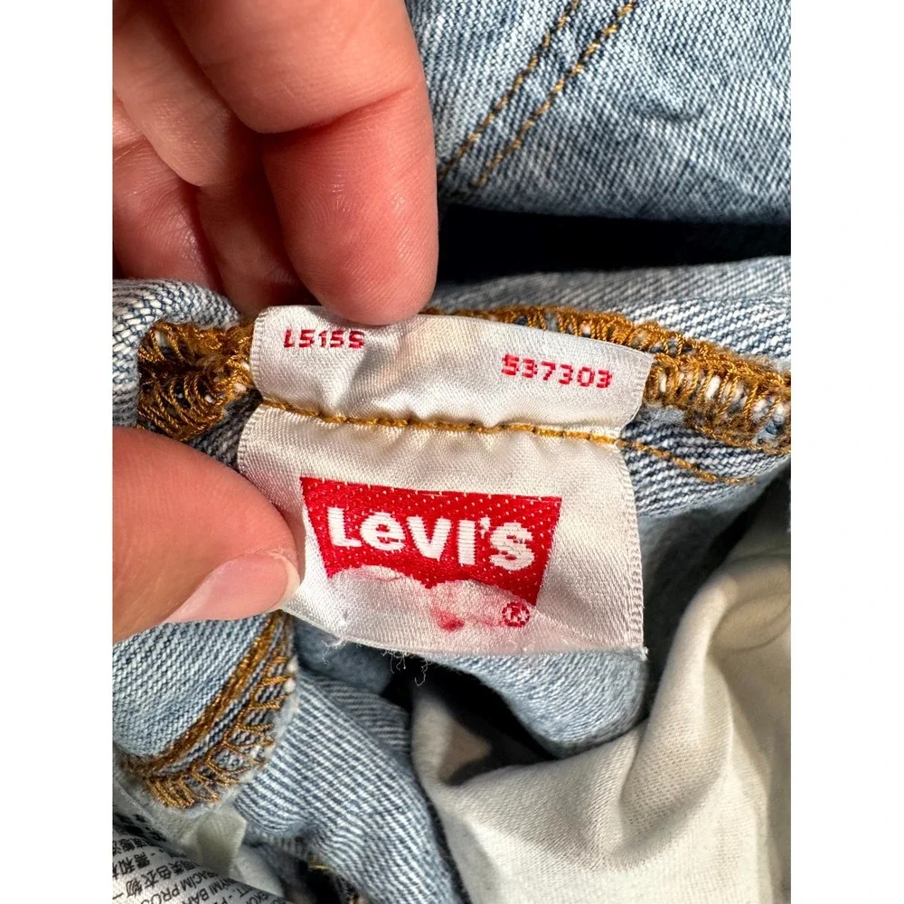 Vintage Levi's 501 Straight Jeans Mens 36x30 Blue Denim Medium Wash Button Fly